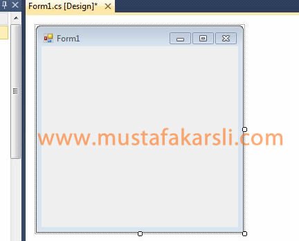 C Sharp Form Ekranı
