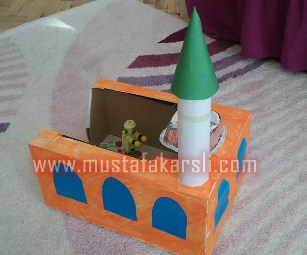 Kartondan cami yan