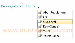 MessageBoxButtons