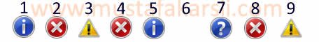MessageBoxIcon resimleri