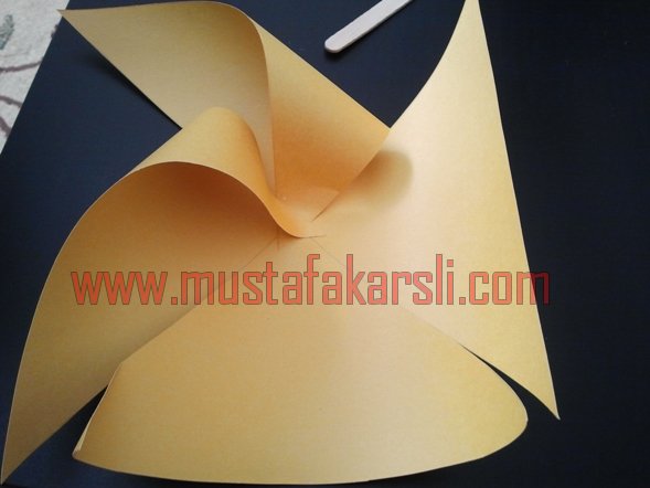 Rüzgar gülü yapılışı