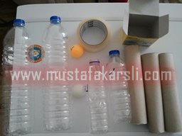 şişelerden top yuvarlama malzemeleri