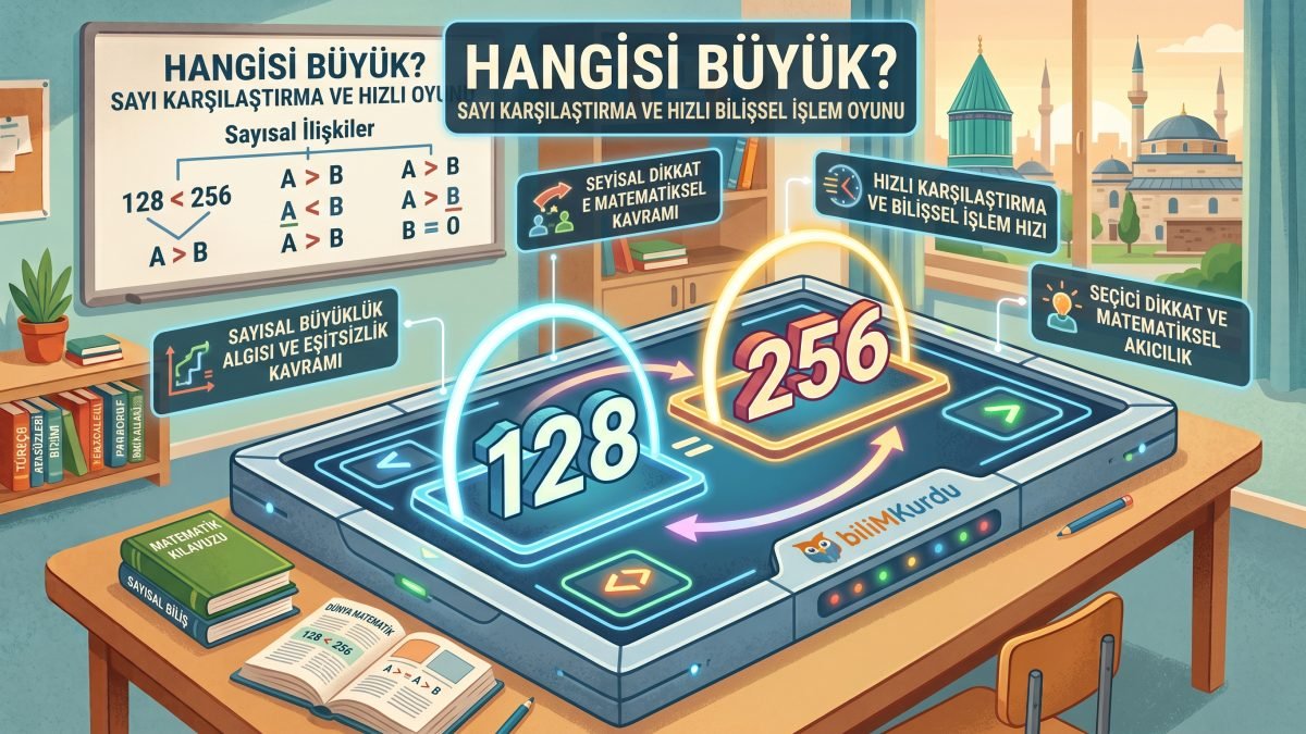 3/4 mü 1/2 mi Büyük? Hangisi Büyük Sayı? Oyunu Yayında
